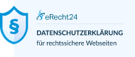 Siegel für rechtssichere Datenschutzerklärung von eRecht24